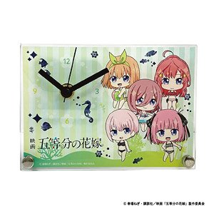 [The Quintessential Quintuplets] Hbit Acrylic Clock (Anime Toy)