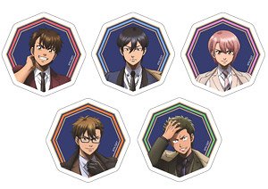 TVアニメ「ダイヤのA actII」 描き下ろし ラメアクリルバッジコレクション (5個セット) (キャラクターグッズ)