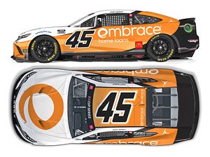 `カート・ブッシュ` #45 エンブレイス・ホームローン TOYOTA カムリ NASCAR 2022 ネクストジェネレーション (ミニカー)