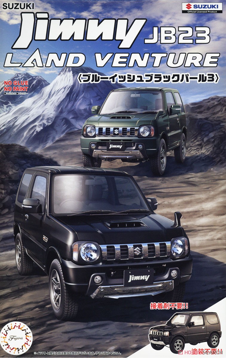 Suzuki Jimny JB23 (Rand Venture/Blueish Black Pearl 3) (Model Car) Package1