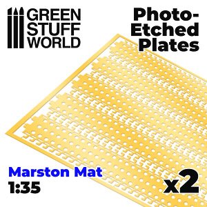 1/35 Photo-etched Plates Marston Mat (2 Sheet) (Hobby Tool)