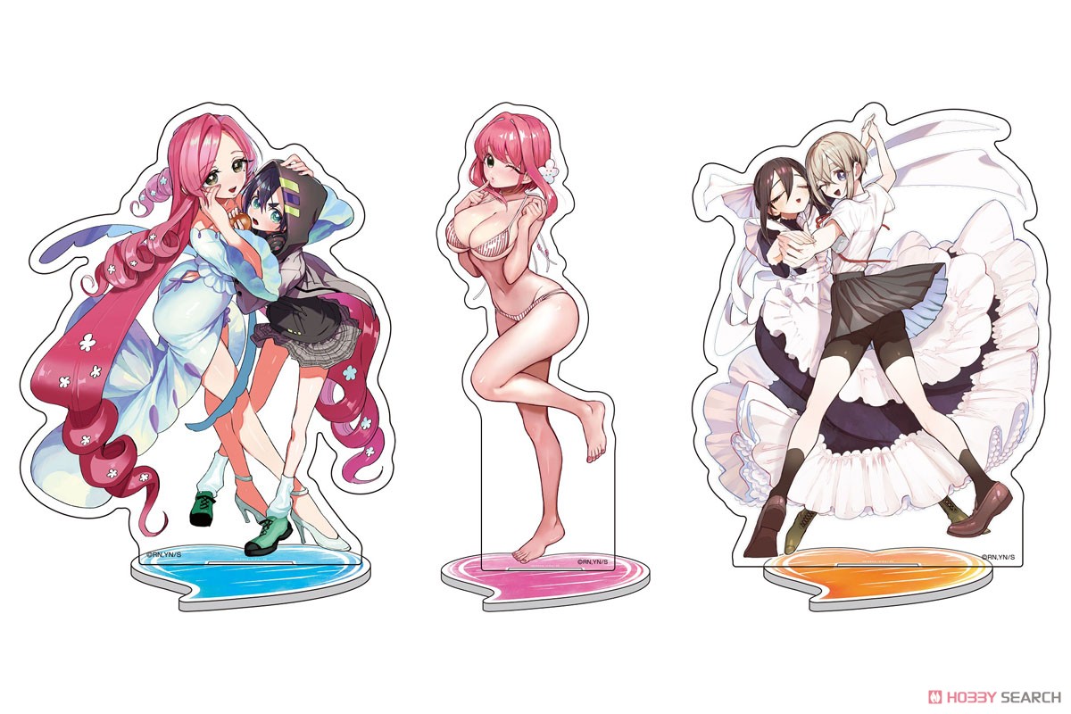 「君のことが大大大大大好きな100人の彼女」 BIGアクリルスタンド 【B】 (キャラクターグッズ) その他の画像1