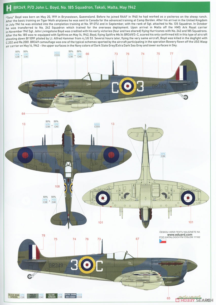 Spitfire Story: Per Aspera ad Astra Dual Combo Mk.Vc Dual Combo Limited Edition (Plastic model) Color10