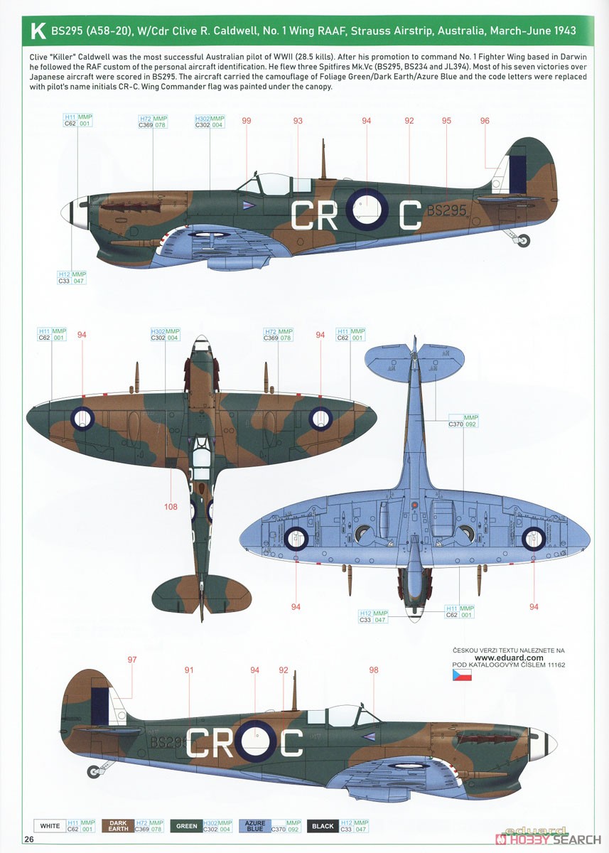Spitfire Story: Per Aspera ad Astra Dual Combo Mk.Vc Dual Combo Limited Edition (Plastic model) Color13