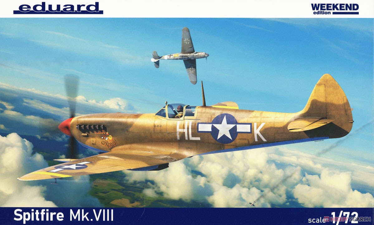 Spitfire Mk.VIII Weekend (Plastic model) Package1