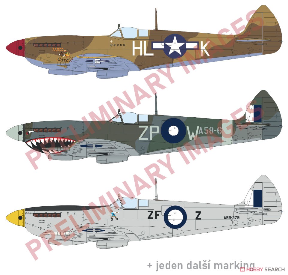 Spitfire Mk.VIII Weekend (Plastic model) Color1