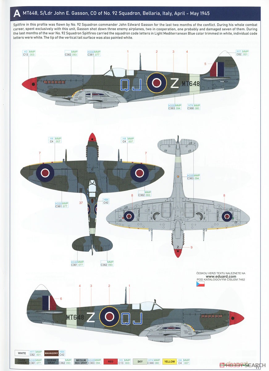 Spitfire Mk.VIII Weekend (Plastic model) Color3