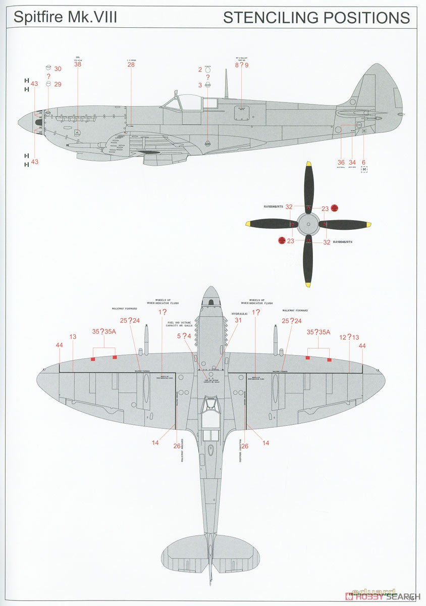 Spitfire Mk.VIII Weekend (Plastic model) Color7