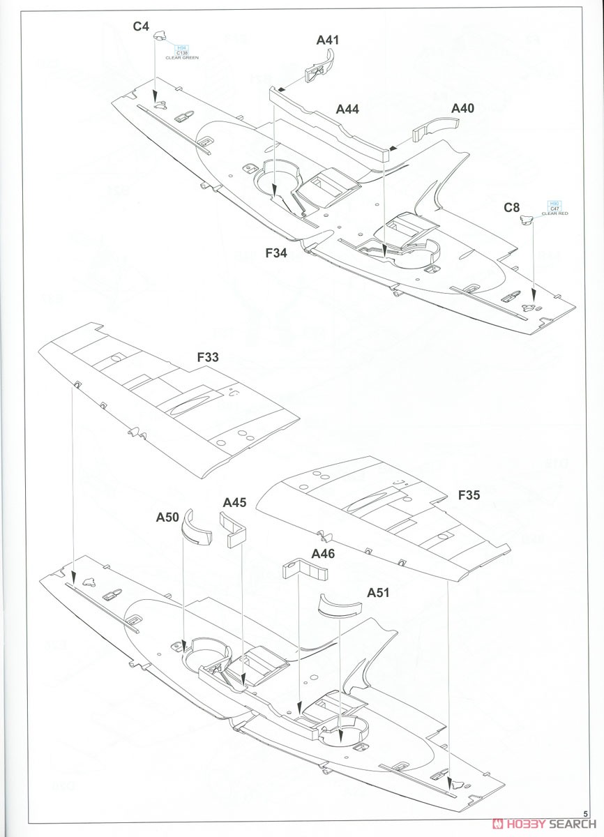 Spitfire Mk.VIII Weekend (Plastic model) Assembly guide3