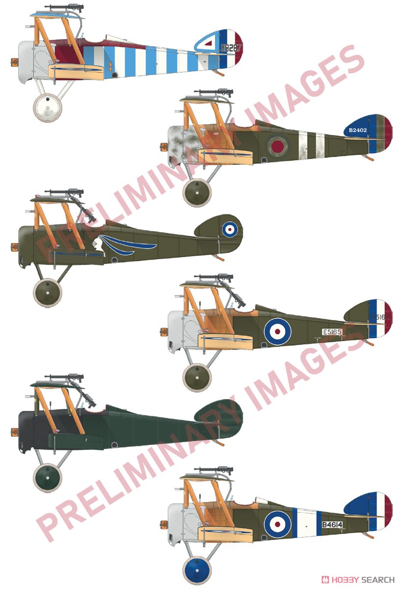 ソッピース キャメル `コミック` 夜間戦闘機 プロフィパック (プラモデル) 塗装1