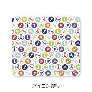 Ryman`s Club Mouse Pad Icon Repeating Pattern (Anime Toy)