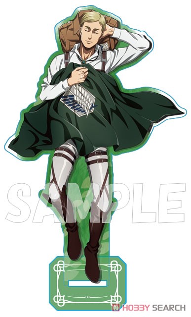 進撃の巨人 アクリルスタンド ひなたぼっこver. エルヴィン (キャラクターグッズ) 商品画像1