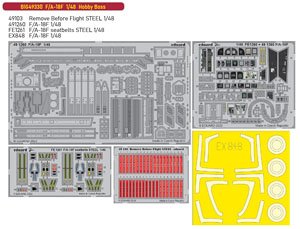 F/A-18F ビッグEDパーツセット (ホビーボス用) (プラモデル)