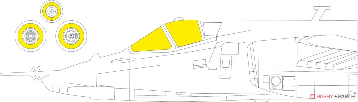 Masking Sheet for Su-25 (for Zvezda) (Plastic model) Other picture1