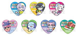 ジャンクモール トレーディングハート缶バッジ (7個セット) (キャラクターグッズ)