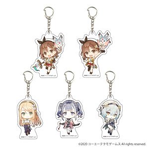 アクリルキーホルダー 「ライザのアトリエ2 ～失われた伝承と秘密の妖精～」 01 (ミニキャラ) (5個セット) (キャラクターグッズ)