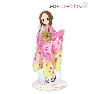 からかい上手の高木さん3 描き下ろしイラスト 高木さん 桜和装ver. 1/7スケール BIGアクリルスタンド (キャラクターグッズ)