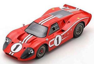 Ford Mk IV No.1 Winner 24H Le Mans 1967 D.Gurney A.J.Foyt (Diecast Car)