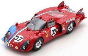 Alfa Romeo 33/2 No.37 24H Le Mans 1968 T.Pilette R.Slotemaker (ミニカー)