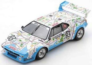 BMW M1 No.83 24H Le Mans 1980 D.Pironi D.Quester M.Mignot (Diecast Car)