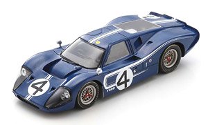 Ford GT40 Mk IV No.4 24H Le Mans 1967 L.Ruby D.Hulme (ミニカー)