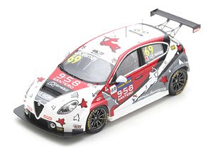 Alfa Romeo Giulietta TCR No.69 Team Mulsanne Winner Race 1 WTCR 2020 Aragon (ミニカー)