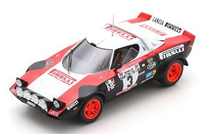 Lancia Stratos HF No.3 Championnat d`Europe des Rallyes 1978 T.Carello M.Perissinot (ミニカー)