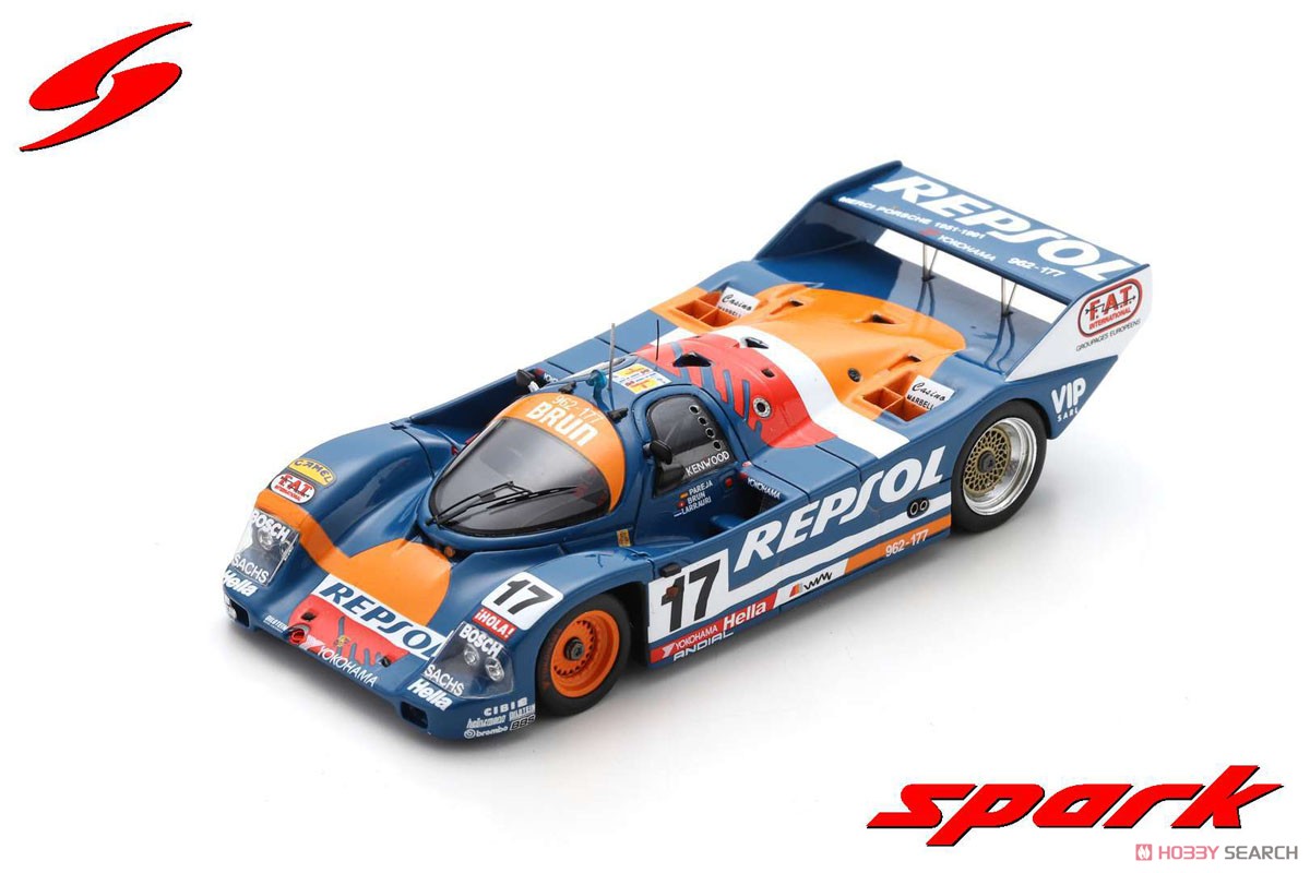 Porsche 962 C No.17 24H Le Mans 1991 O.Larrauri J.Pareja W.Brun (ミニカー) 商品画像1