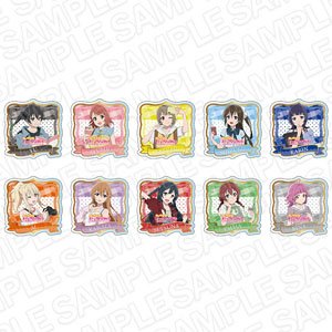 ラブライブ！虹ヶ咲学園スクールアイドル同好会 アクリルバッジ お出かけ ver. (10個セット) (キャラクターグッズ)