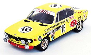 BMW 2800CS 1972年スパフランコルシャン24H #16 Jean Xhenceval / Hughes de Fierlant (ミニカー)