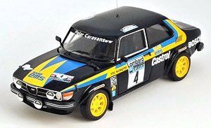 サーブ 99 1976年RACラリー 2位 #4 Stig Blomqvist / Hans Sylvian (ミニカー)