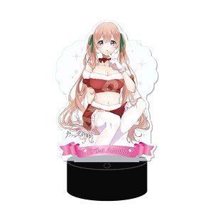 A Couple of Cuckoos LED Big Acrylic Stand 04 Erika Amano (Christmas) (Anime Toy)