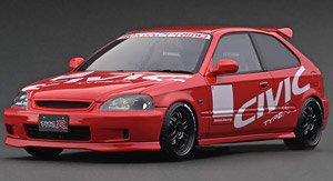 Honda CIVIC (EK9) Type R Red (ミニカー)