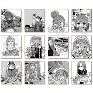 Laid-Back Camp Trading Mini Colored Paper Original Ver. Vol.2 (Set of 12) (Anime Toy)