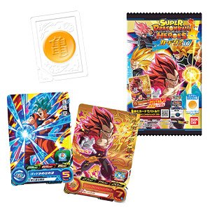 Super Dragon Ball Heroes Card Gummy 17 (Set of 20) (Shokugan)