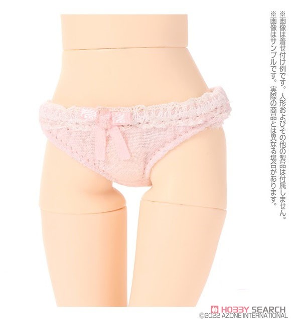 PNXS Ribbon Lace Shorts Set (White / Pink) (Fashion Doll) Other picture1