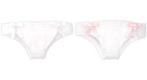 PNM Lace Shorts Set (White x White / White x Pink) (Fashion Doll)