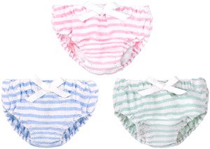 PNS Ribbon Border Shorts Set (White x Pink / White x Saxe / White x Mint) (Fashion Doll)