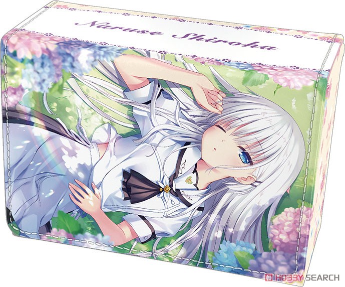 合皮製デッキケースW Summer Pockets REFLECTION BLUE 「鳴瀬しろは」 Ver.2 (カードサプライ) 商品画像1