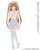45 Border Knee High Socks (Pastel Blue x White) (Fashion Doll) Other picture1