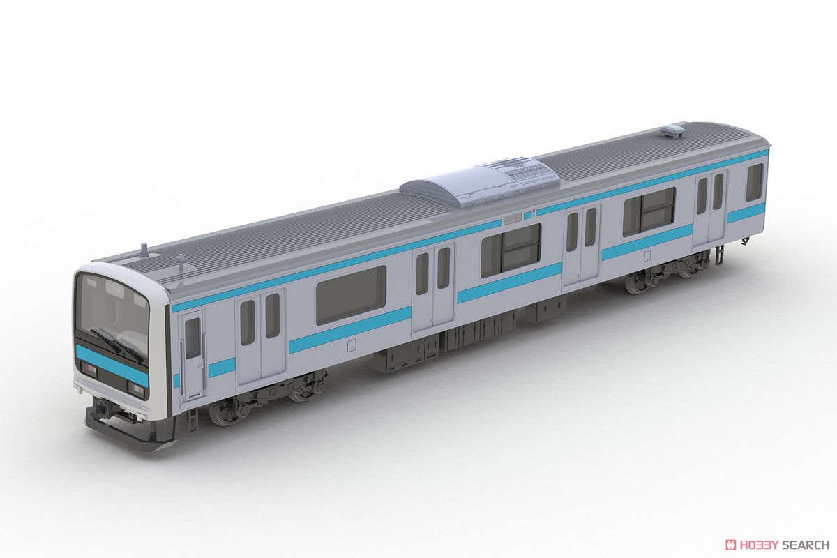 16番(HO) JR東日本 209系 直流電車タイプ (京浜東北色) クハ209・クハ208 キット (2両・組み立てキット) (鉄道模型) その他の画像4