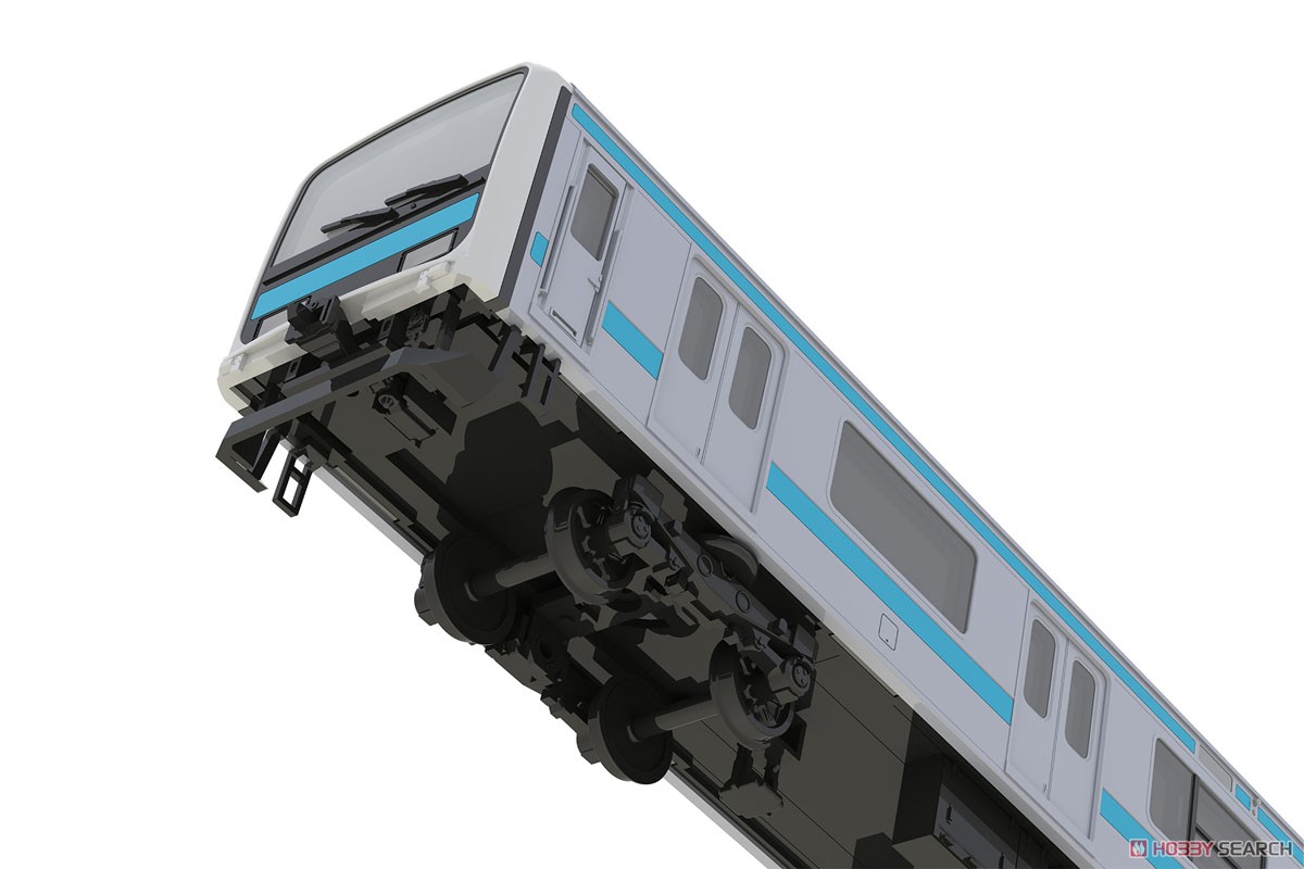 16番(HO) JR東日本 209系 直流電車タイプ (京浜東北色) クハ209・クハ208 キット (2両・組み立てキット) (鉄道模型) その他の画像8