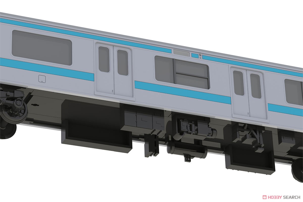 16番(HO) JR東日本 209系 直流電車タイプ (京浜東北色) モハ209・モハ208 キット (2両・組み立てキット) (鉄道模型) その他の画像12