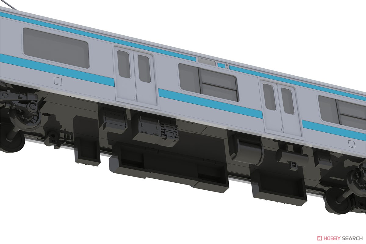 16番(HO) JR東日本 209系 直流電車タイプ (京浜東北色) モハ209・モハ208 キット (2両・組み立てキット) (鉄道模型) その他の画像6