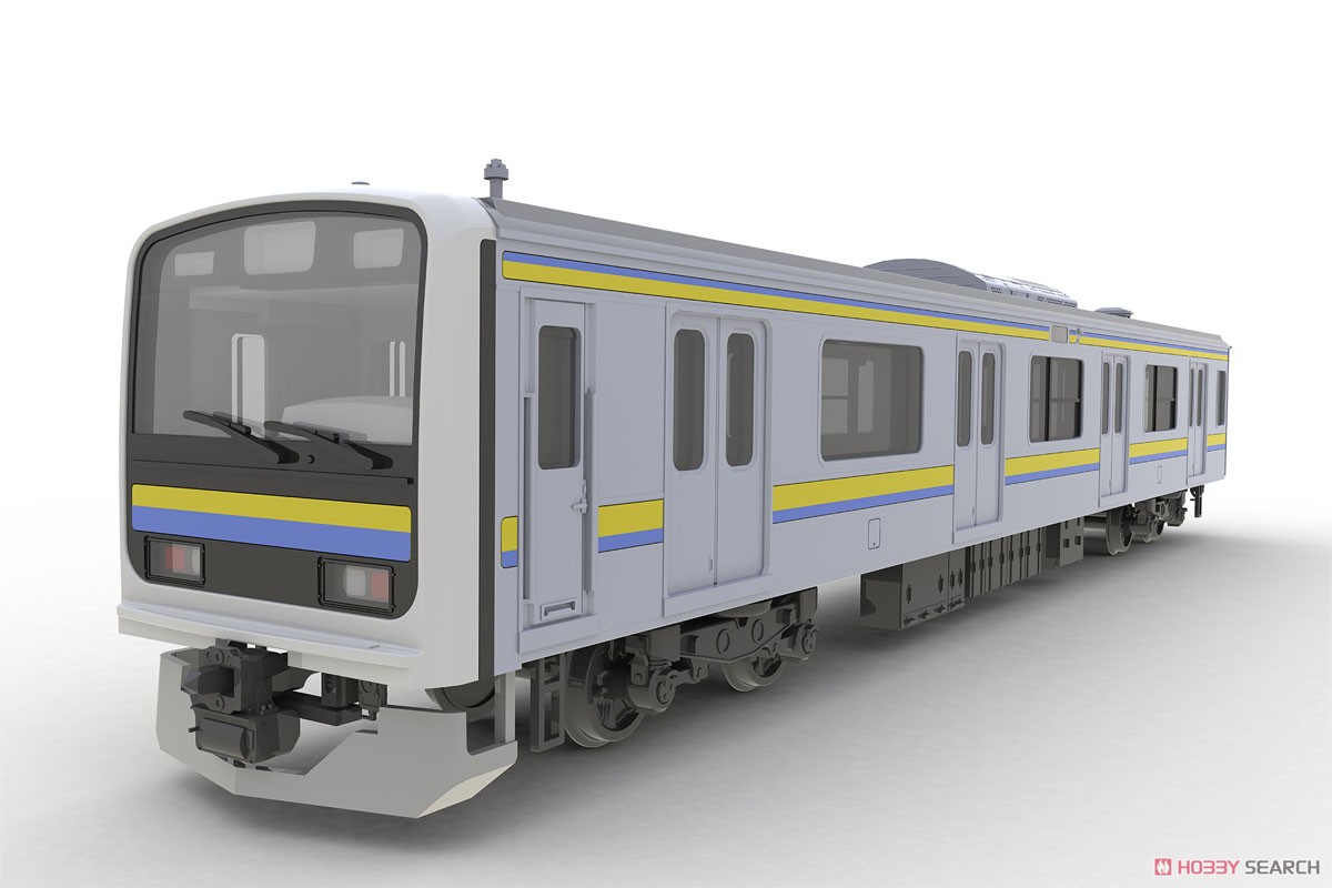 16番(HO) JR東日本 209系 直流電車タイプ (房総色) クハ209・クハ208 キット (2両・組み立てキット) (鉄道模型) その他の画像3
