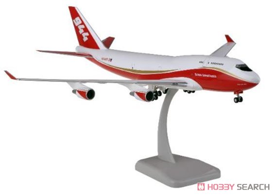 Boeing 747-400BCF Global Super Tanker w/Landing Gear, Stand (Pre-built Aircraft) Item picture1
