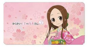 Teasing Master Takagi-san 3 [Especially Illustrated] Takagi-san Cherry Blossom Japanese Clothing Ver. Play Mat (Card Supplies)