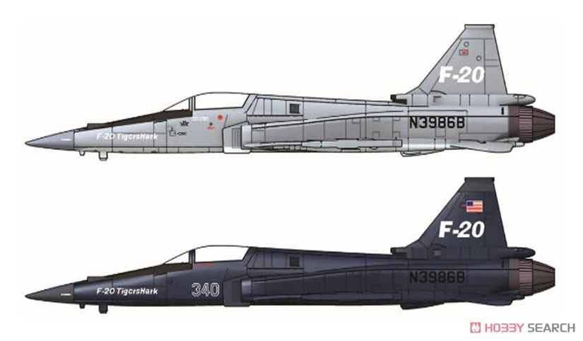F-20 Prototype No.2 (Plastic model) Color1