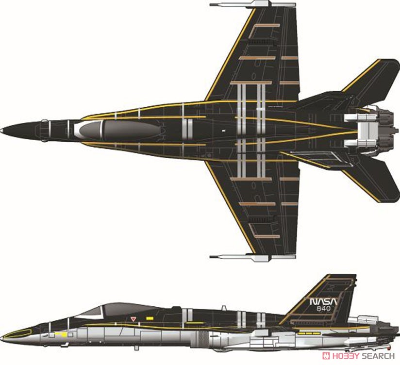 F-18 HARV フェイズ3 (プラモデル) 塗装1