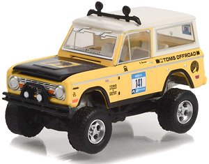 1969 Ford Bronco #141 Rebelle Rally - Toms Offroad, Roaming Wolves (ミニカー)